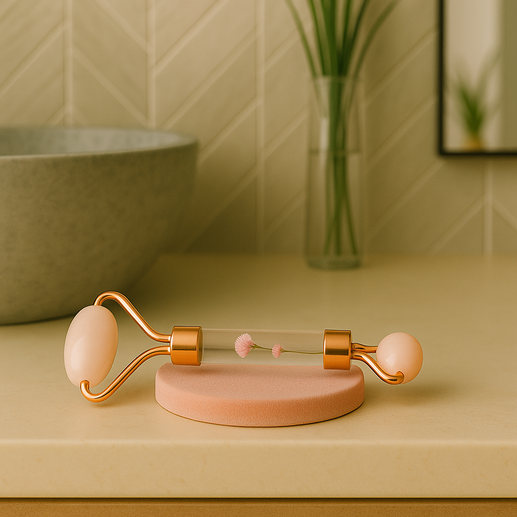 ROULEAU FLOWER • QUARTZ ROSE