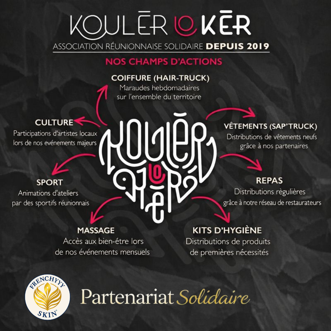 Frenchyyy Skin® s’engage aux côtés de Koulèr Lo Kèr